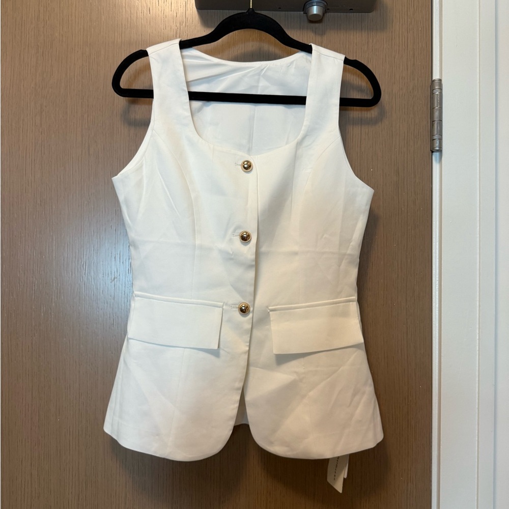 Commense White Skirt Set Size M - Picture 5 of 5